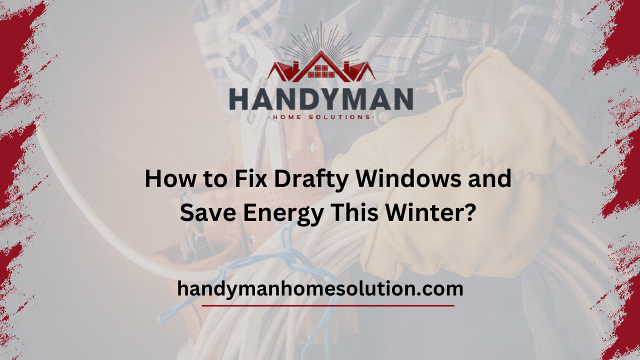 How to Fix Drafty Windows and Save Energy This Winter
